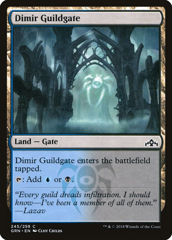 Dimir Guildgate (245/259) [Gremios de Ravnica] 
