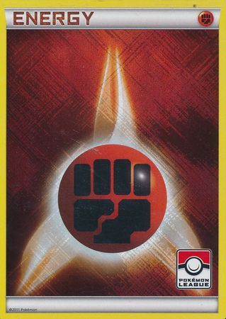 Fighting Energy (Promoción de la Liga Pokémon 2011) [Tarjetas de liga y campeonato] 