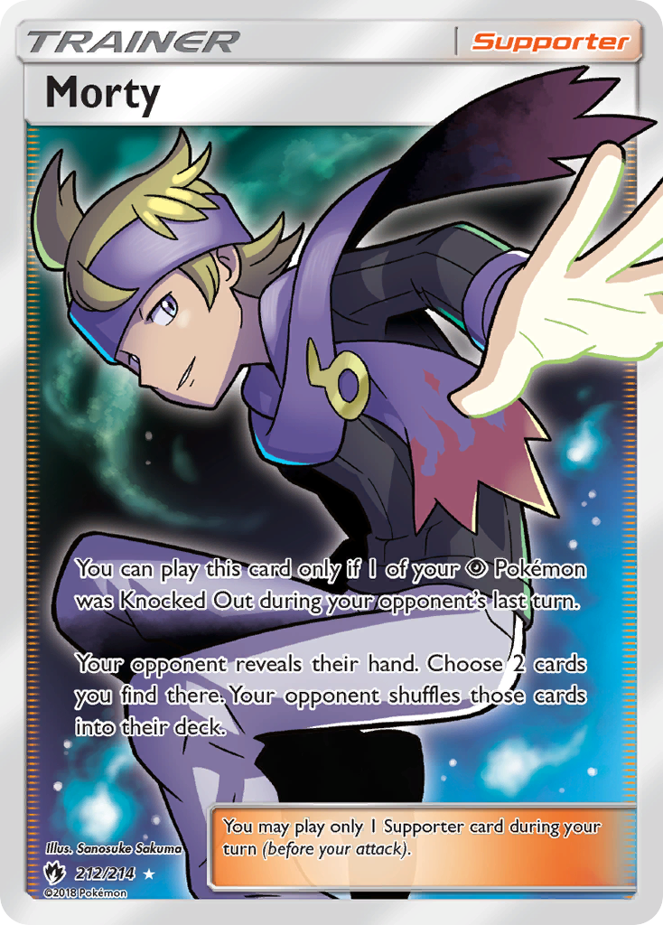 Morty (212/214) [Sol y Luna: Trueno perdido] 
