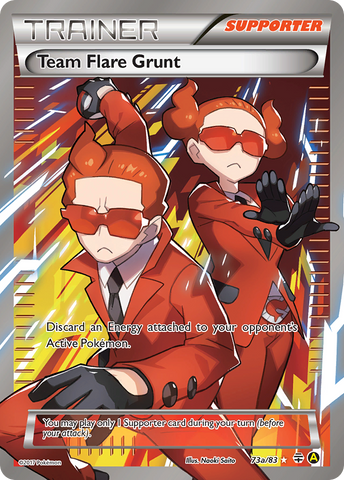 Team Flare Grunt (73a/83) [Promociones de arte alternativas] 