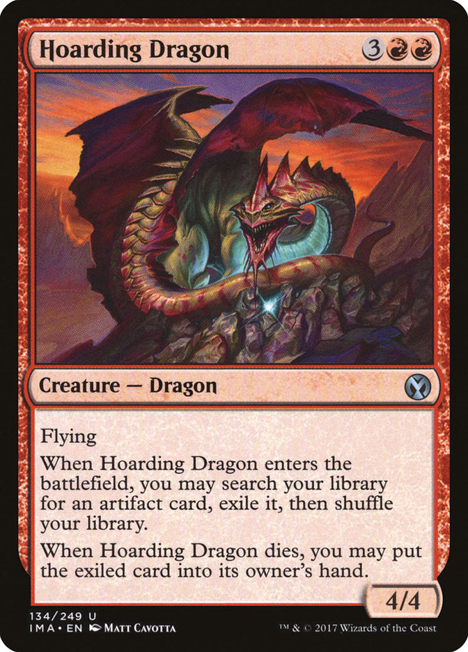 Dragón acaparador [Maestros icónicos] 