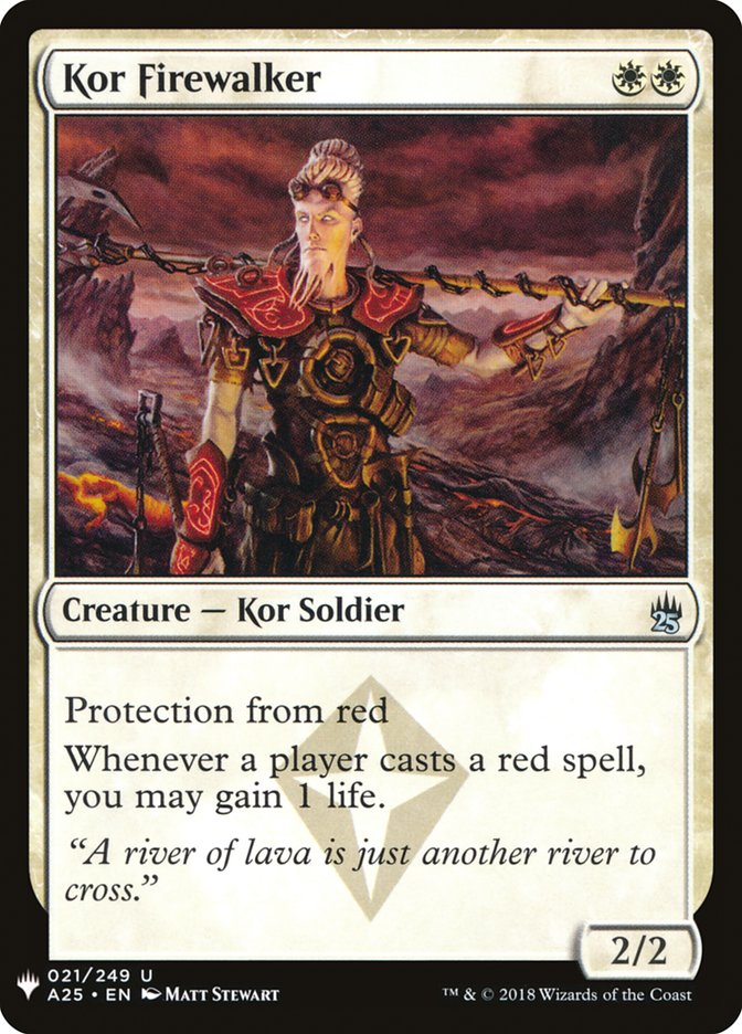 Kor Firewalker [potenciador misterioso] 