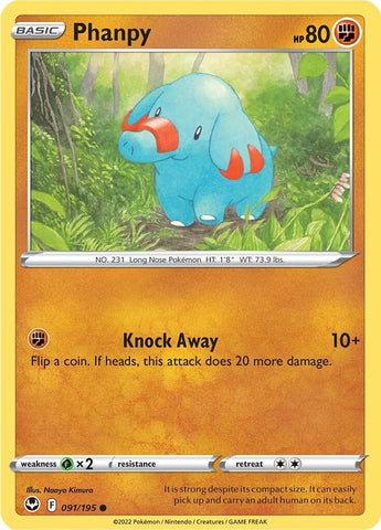 Phanpy (091/195) [Espada y escudo: Tempestad de plata] 