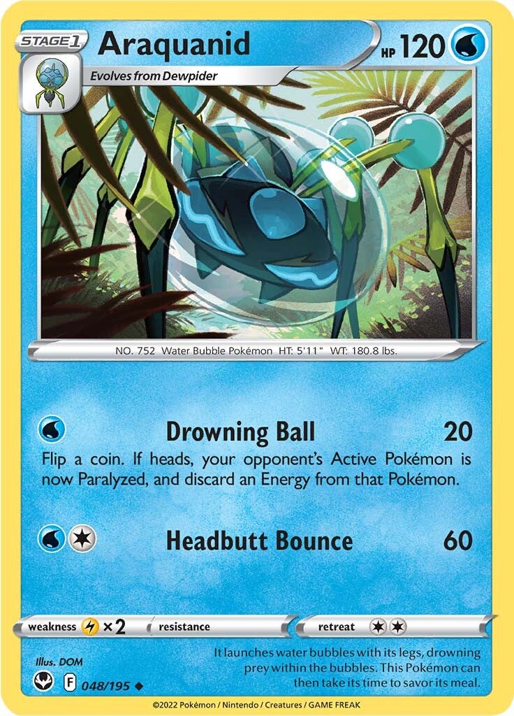 Araquanid (048/195) [Espada y escudo: Tempestad de plata] 