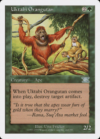 Orangután Uktabi [Sexta edición clásica] 