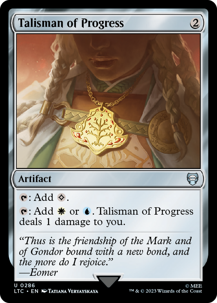 Talismán del Progreso [El Señor de los Anillos: Cuentos del Comandante de la Tierra Media] 