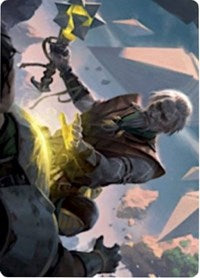 Tarjeta de arte de sanador de expedición [Serie de arte Zendikar Rising] 