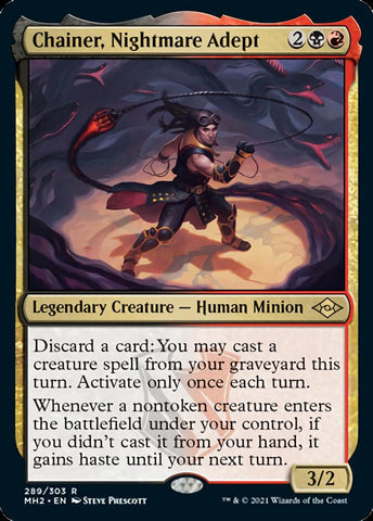 Chainer, Nightmare Adept (grabado en lámina) [Horizontes modernos 2] 
