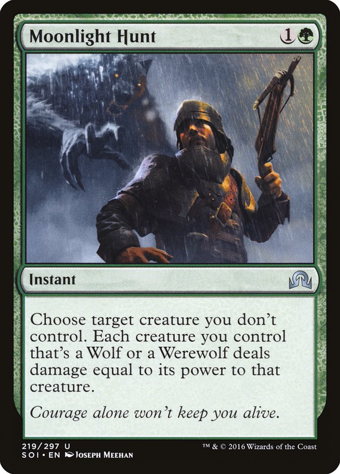 Caza a la luz de la luna [Sombras sobre Innistrad] 