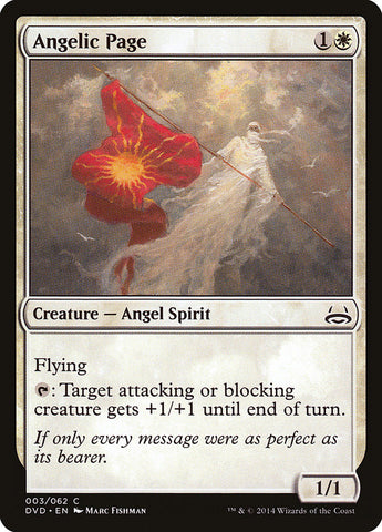 Angelic Page (Divino vs. Demoníaco) [Antología de Duel Decks] 