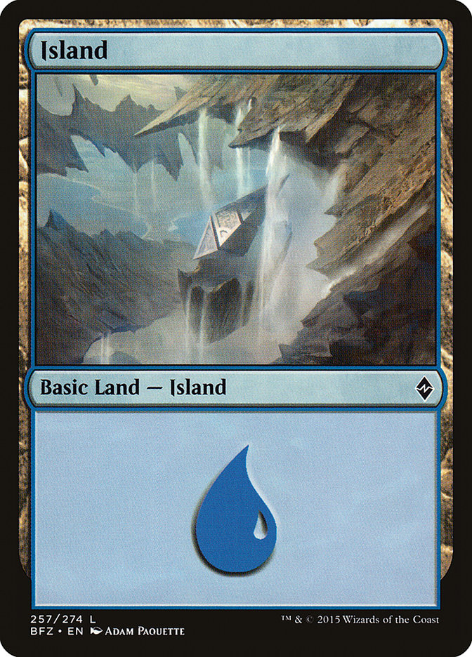 Isla (257) [Batalla por Zendikar] 