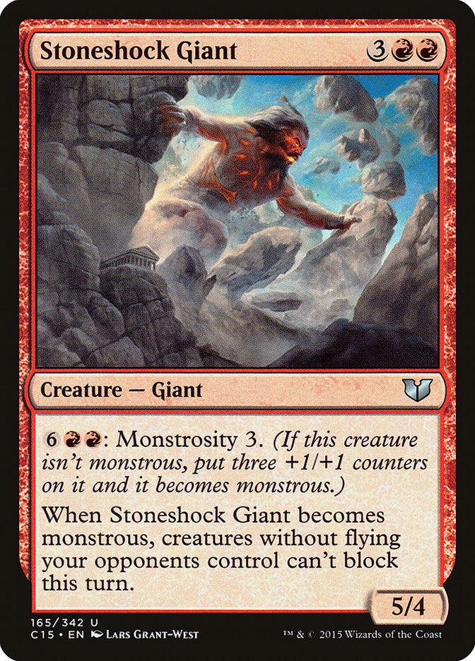 Gigante de Stoneshock [Commander 2015] 