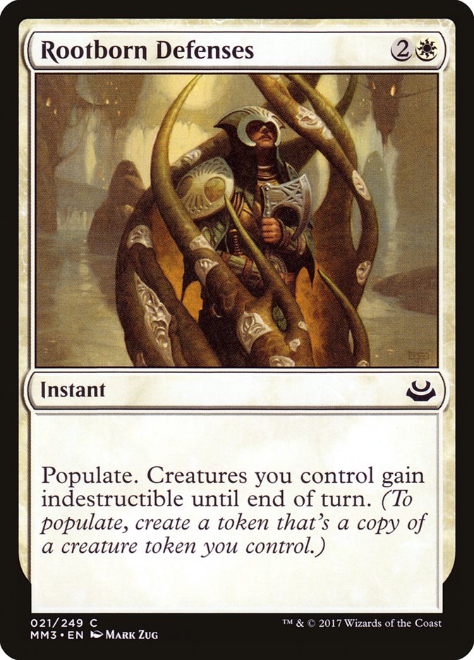 Defensas nacidas de raíces [Modern Masters 2017] 