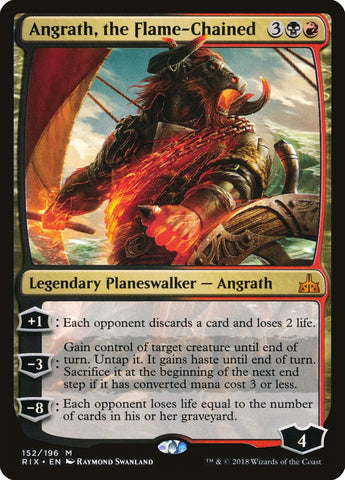 Angrath, el Encadenado por las Llamas [Rivales de Ixalan] 