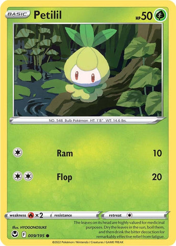 Petilil (009/195) [Espada y escudo: Tempestad de plata] 