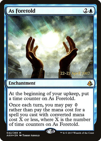 Como se predijo [Promociones de presentación de Amonkhet] 