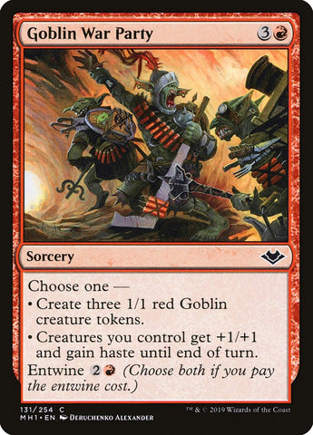 Partido de Guerra Goblin [Horizontes Modernos] 
