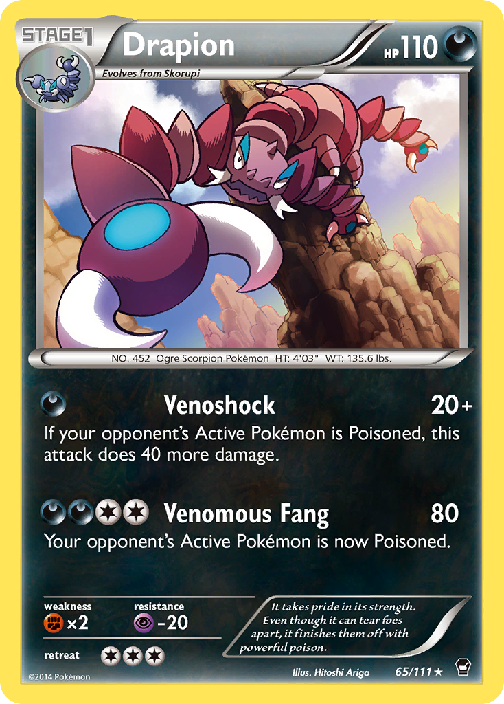 Drapion (65/111) [XY: Puños furiosos] 