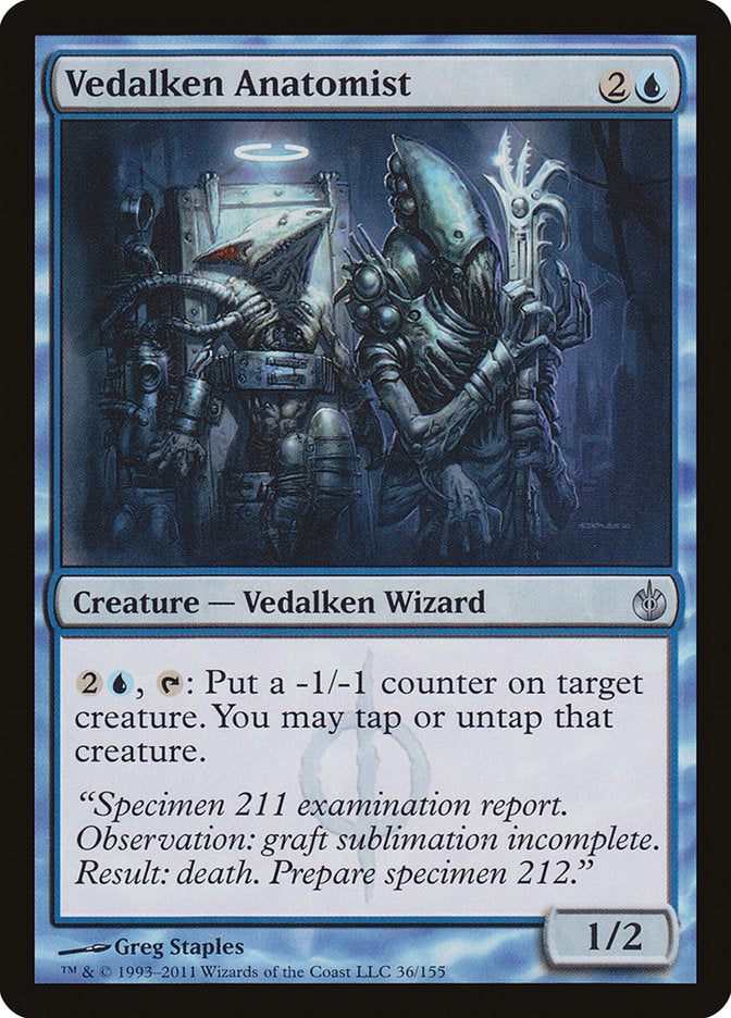 Anatomista vedalken [Mirrodin asediado] 