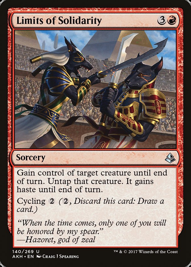 Los límites de la solidaridad [Amonkhet] 