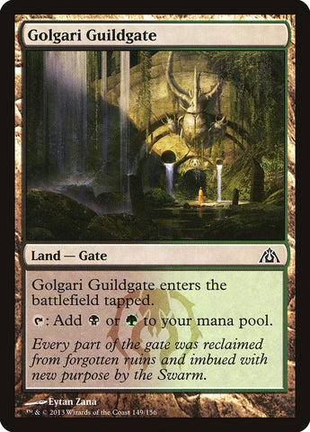 Puerta del Gremio Golgari [Laberinto del Dragón] 