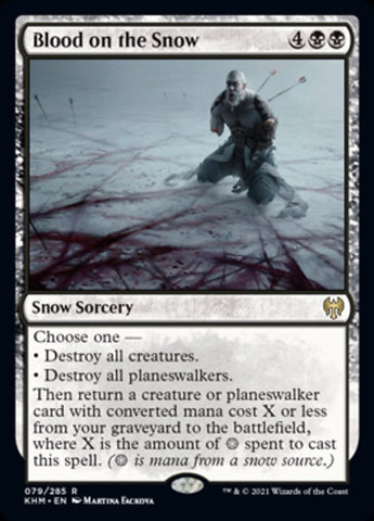Sangre en la nieve [Kaldheim] 