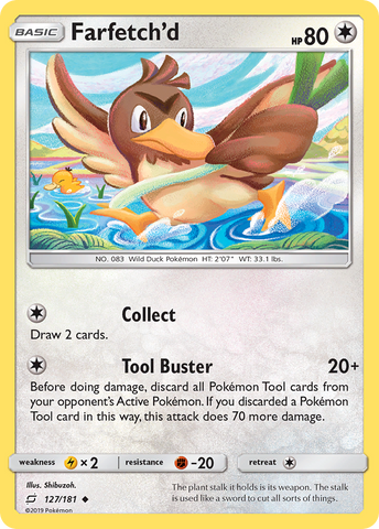 Farfetch'd (127/181) [Sol y Luna: Equipo] 