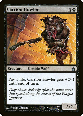 Aullador carroñero [Ravnica: Ciudad de los gremios] 