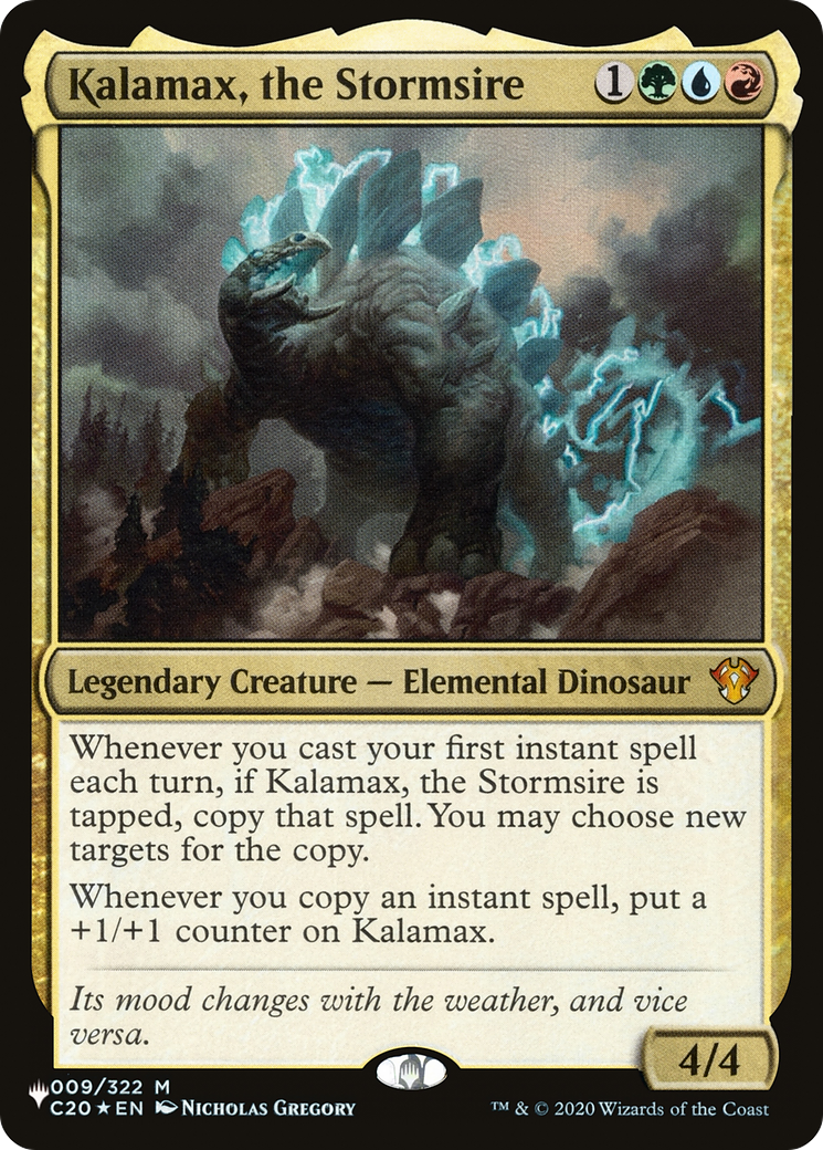 Kalamax, el Stormsire [La lista] 