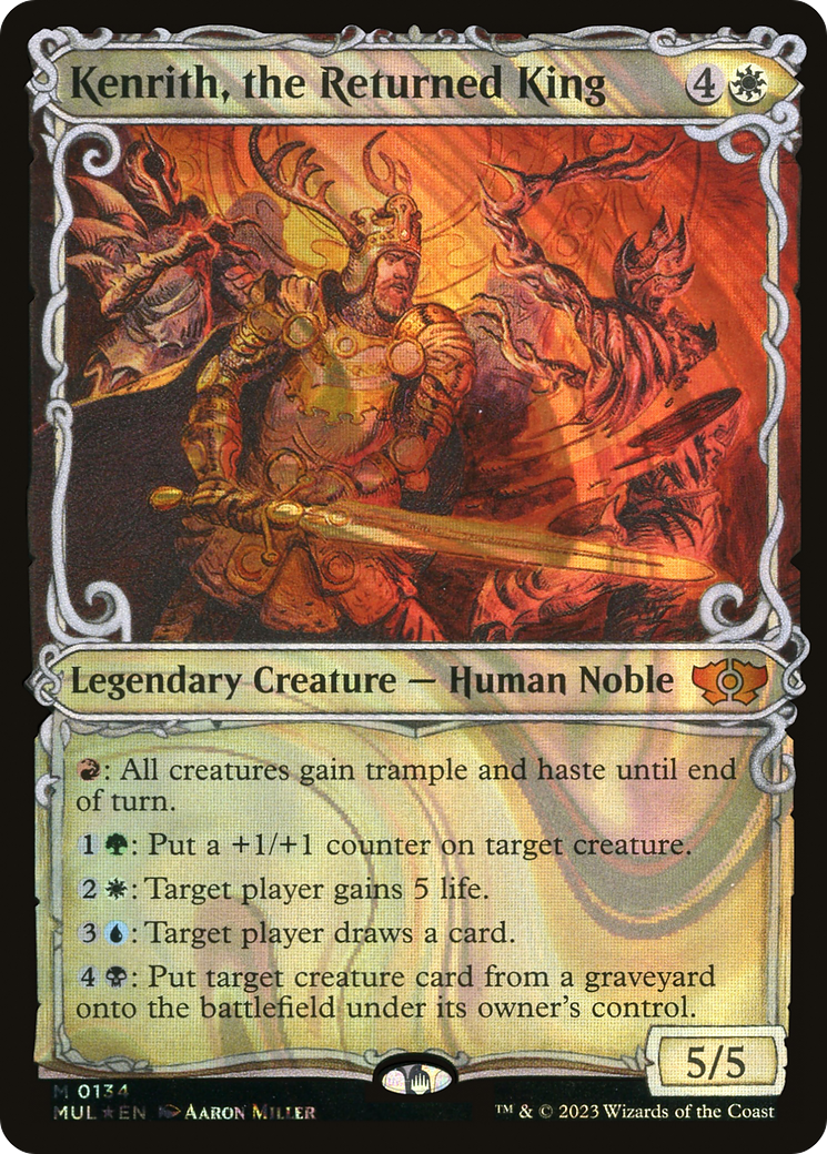 Kenrith, el rey retornado (Halo Foil) [Multiverse Legends] 