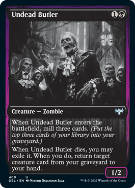 Mayordomo no muerto [Innistrad: función doble] 