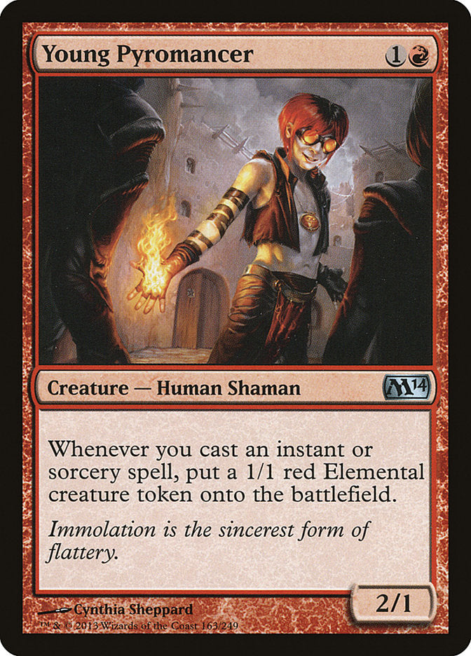 Joven piromante [Magic 2014] 