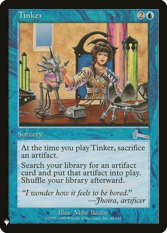 Tinker [potenciador misterioso] 