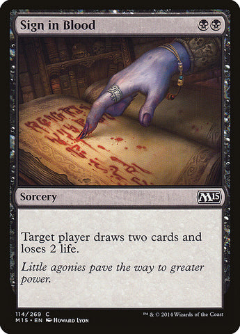 Iniciar sesión Sangre [Magic 2015] 