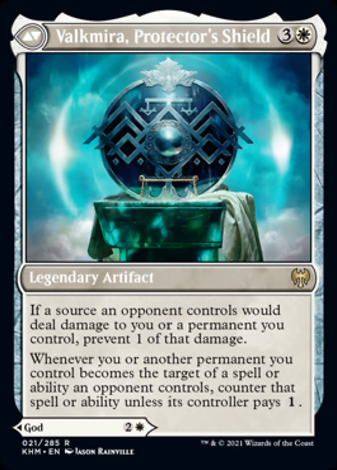Reidane, dios de los dignos // Valkmira, escudo protector [Kaldheim] 