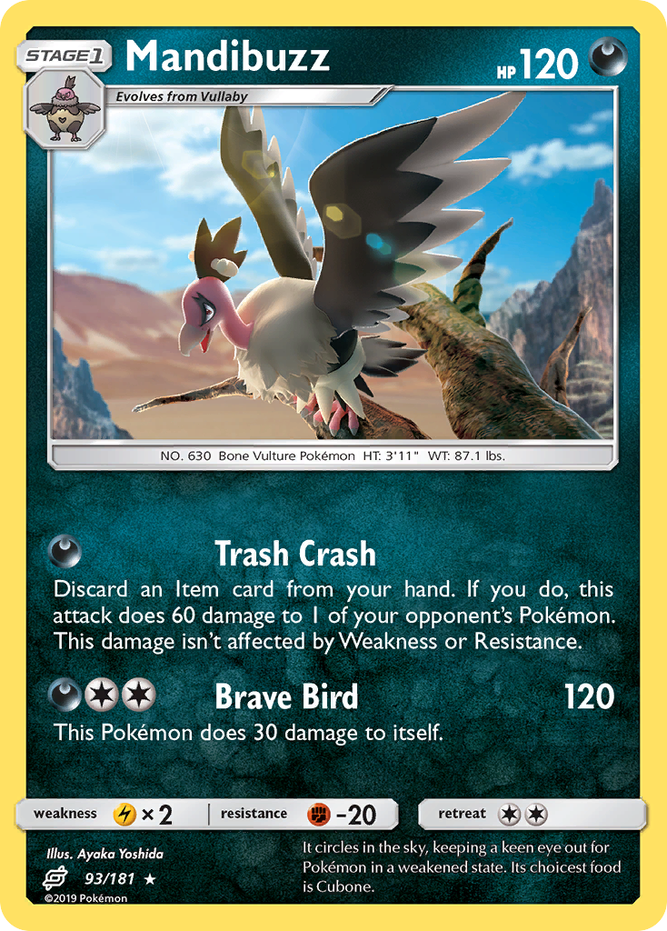 Mandibuzz (93/181) [Sol y Luna: Equipo] 