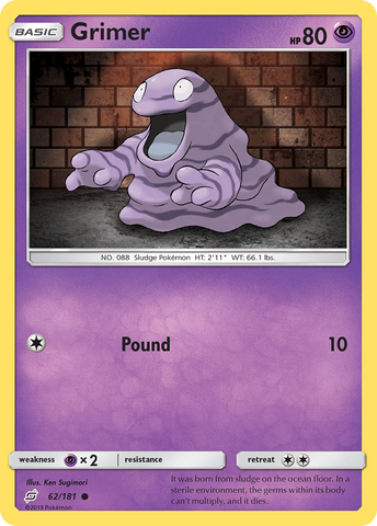 Grimer (62/181) [Sol y Luna: Formar equipo] 