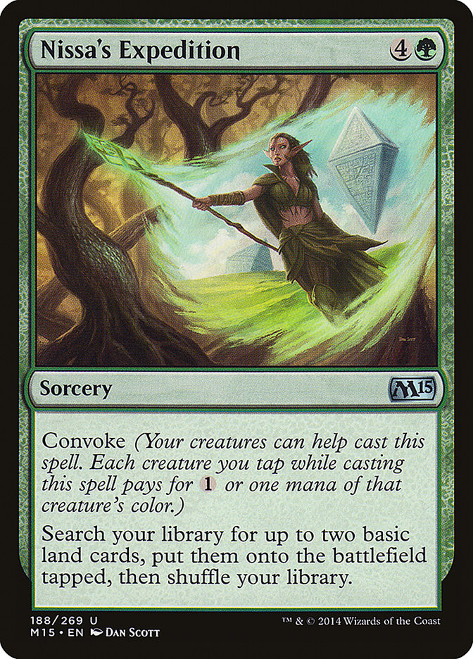 La expedición de Nissa [Magic 2015] 