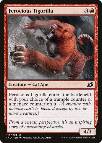 Tigorilla feroz [Ikoria: Guarida de gigantes] 