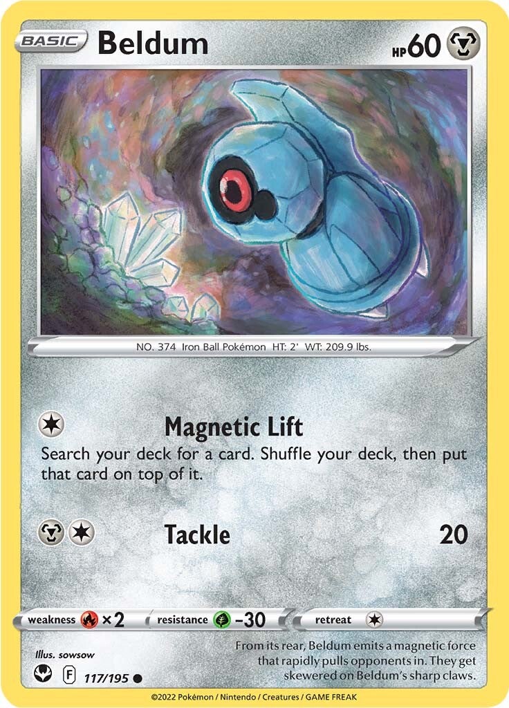 Beldum (117/195) [Espada y escudo: Tempestad de plata] 