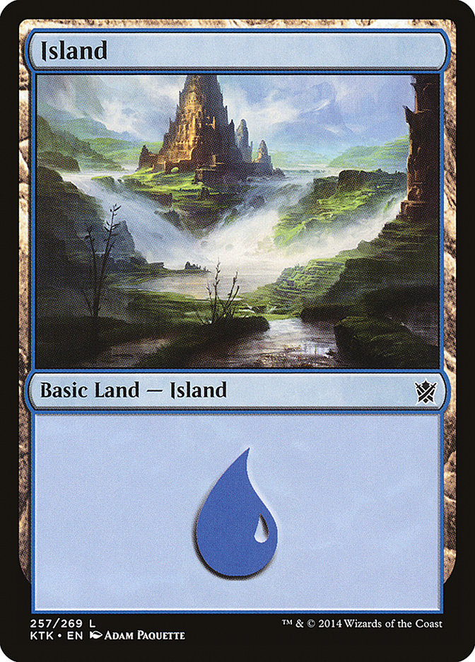 Isla (257) [Khans de Tarkir] 