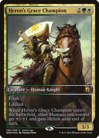 Campeón de Heron's Grace (día del juego) [Promociones de Eldritch Moon] 