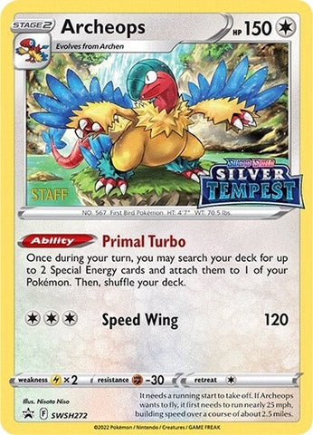 Archeops (SWSH272) (Prelanzamiento) (Personal) [Sword &amp; Shield: Black Star Promos] 