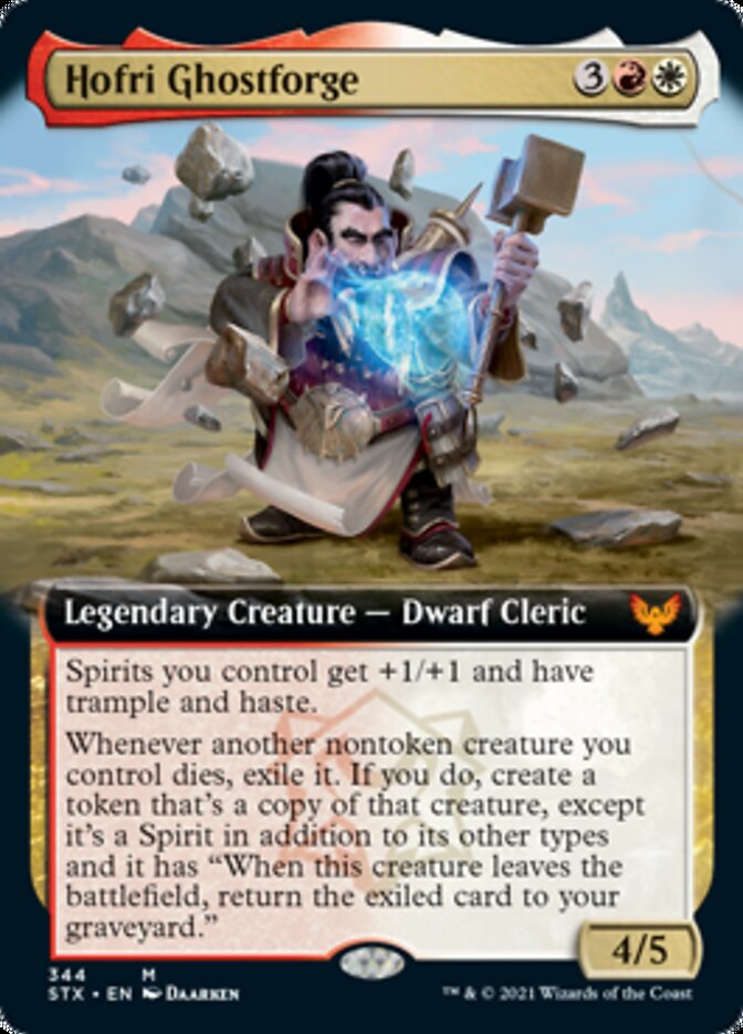 Hofri Ghostforge (Arte extendido) [Strixhaven: Escuela de Magos] 
