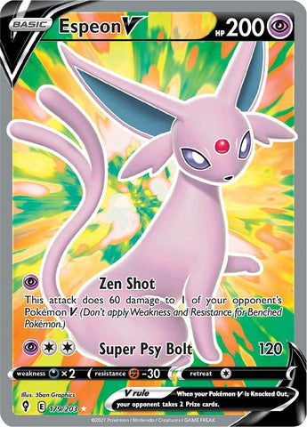 Espeon V (179/203) [Espada y escudo: cielos en evolución] 