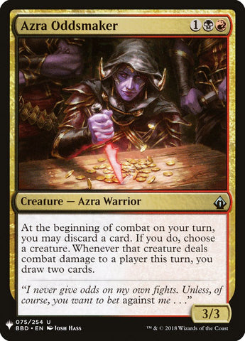 Azra Oddsmaker [potenciador misterioso] 