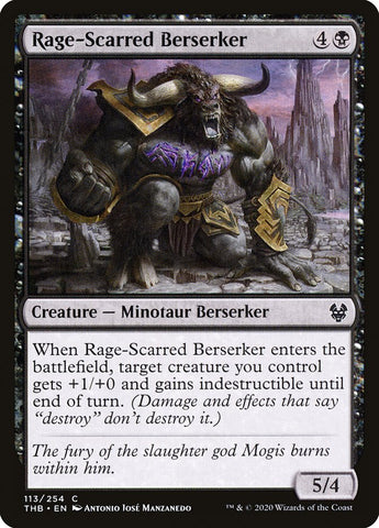 Berserker con cicatrices de ira [Theros más allá de la muerte] 