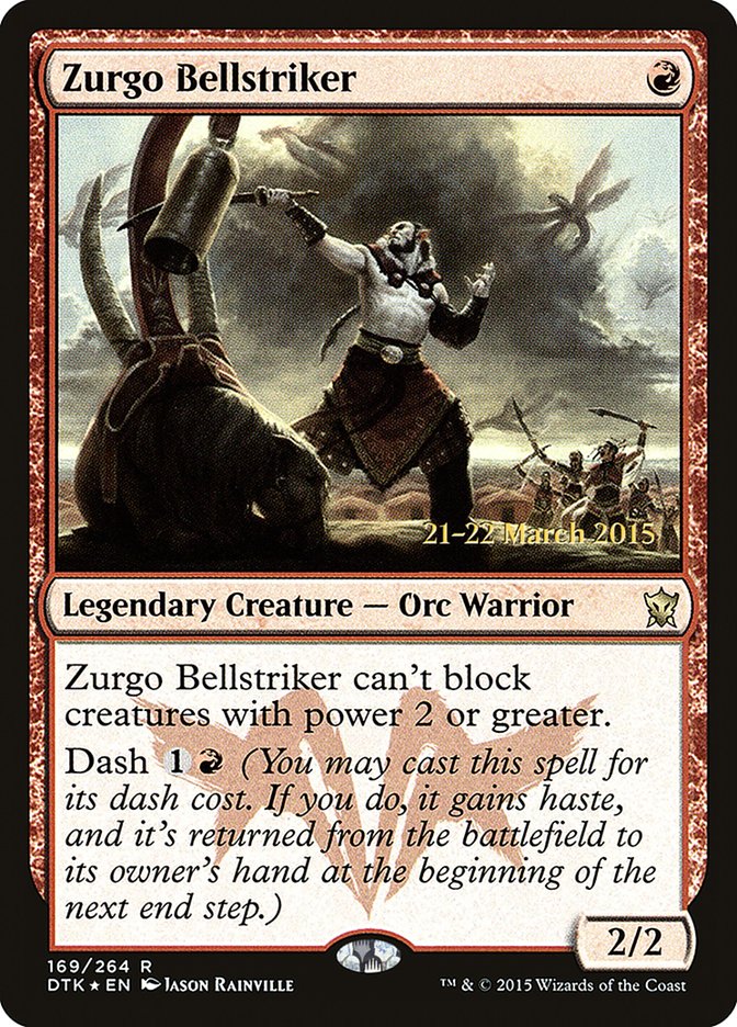 Zurgo Bellstriker [Promociones de presentación de Dragones de Tarkir] 