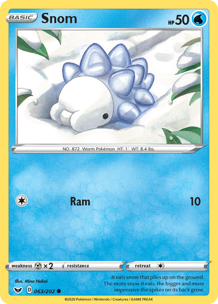 Snom (063/202) [Espada y escudo: conjunto básico] 