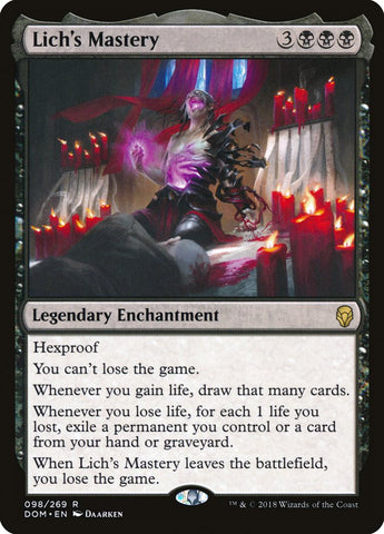 Maestría del Lich [Dominaria] 